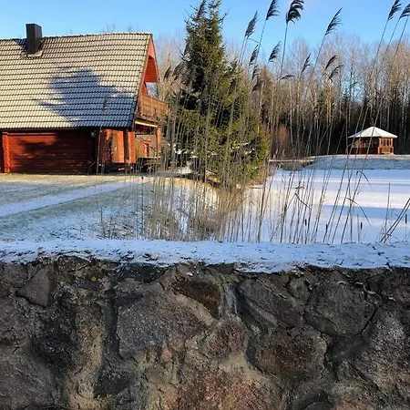 Holidayhouse With Sauna And Pond Leesoja Puhkemaja