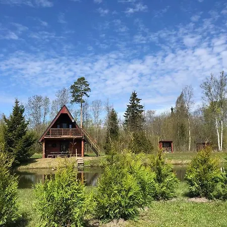 Holidayhouse With Sauna And Pond *