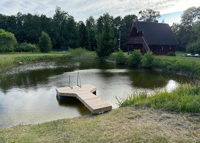 Holiday home Holidayhouse With Sauna And Pond Leesoja Puhkemaja *