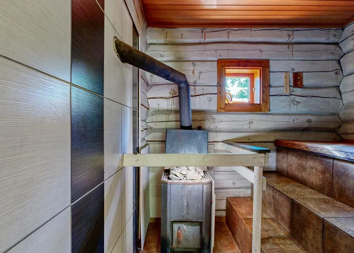 Holiday home Holidayhouse With Sauna And Pond Leesoja Puhkemaja