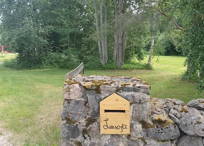 Holidayhouse With Sauna And Pond Leesoja Puhkemaja Holiday home