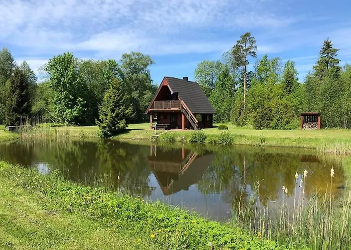 Holidayhouse With Sauna And Pond Leesoja Puhkemaja Holiday home Ranniku