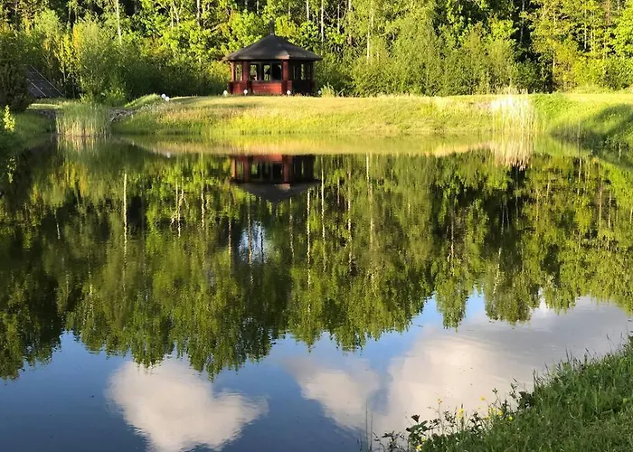 Holiday home Holidayhouse With Sauna And Pond Leesoja Puhkemaja