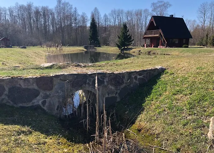 Holiday home Holidayhouse With Sauna And Pond Leesoja Puhkemaja